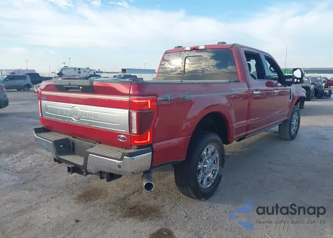 2022 Ford F-250 King Ranch z USA, uszkodzony, nr VIN 1FT7W2BN9NEC09958